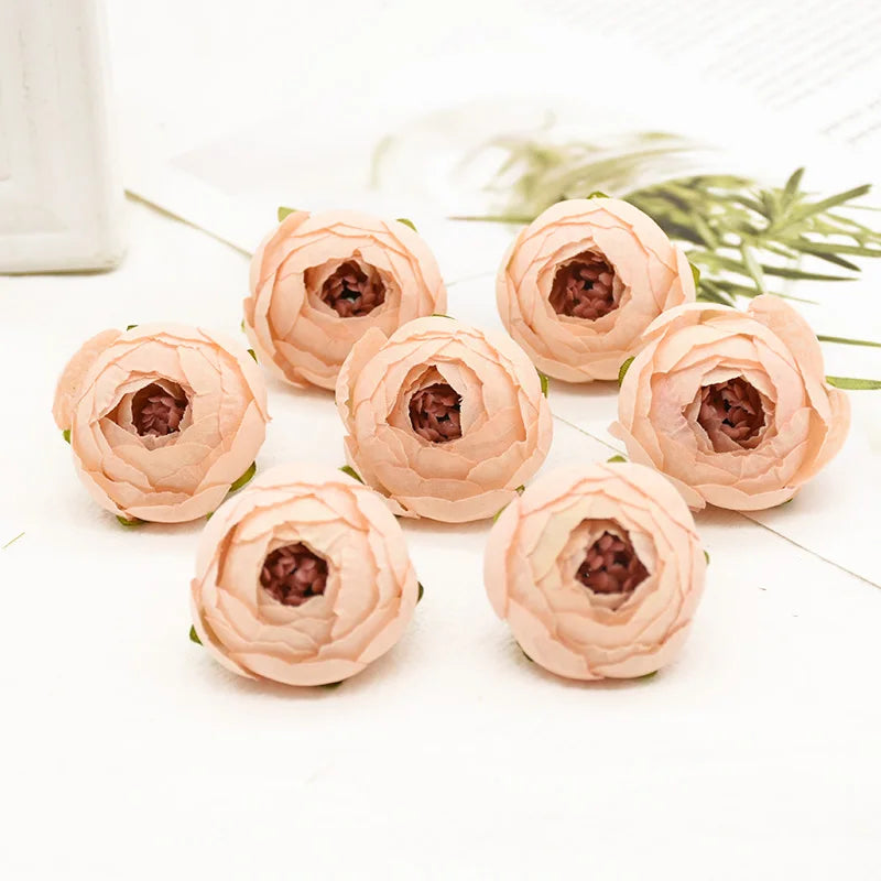 Silk Rose Tea Bud Artificial Flowers – Wedding & Home Decor