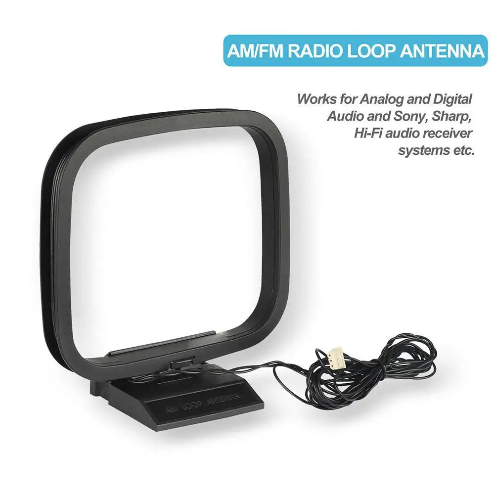FM/AM Loop Antenna – Universal for Sony, Sharp & Hi-Fi Systems