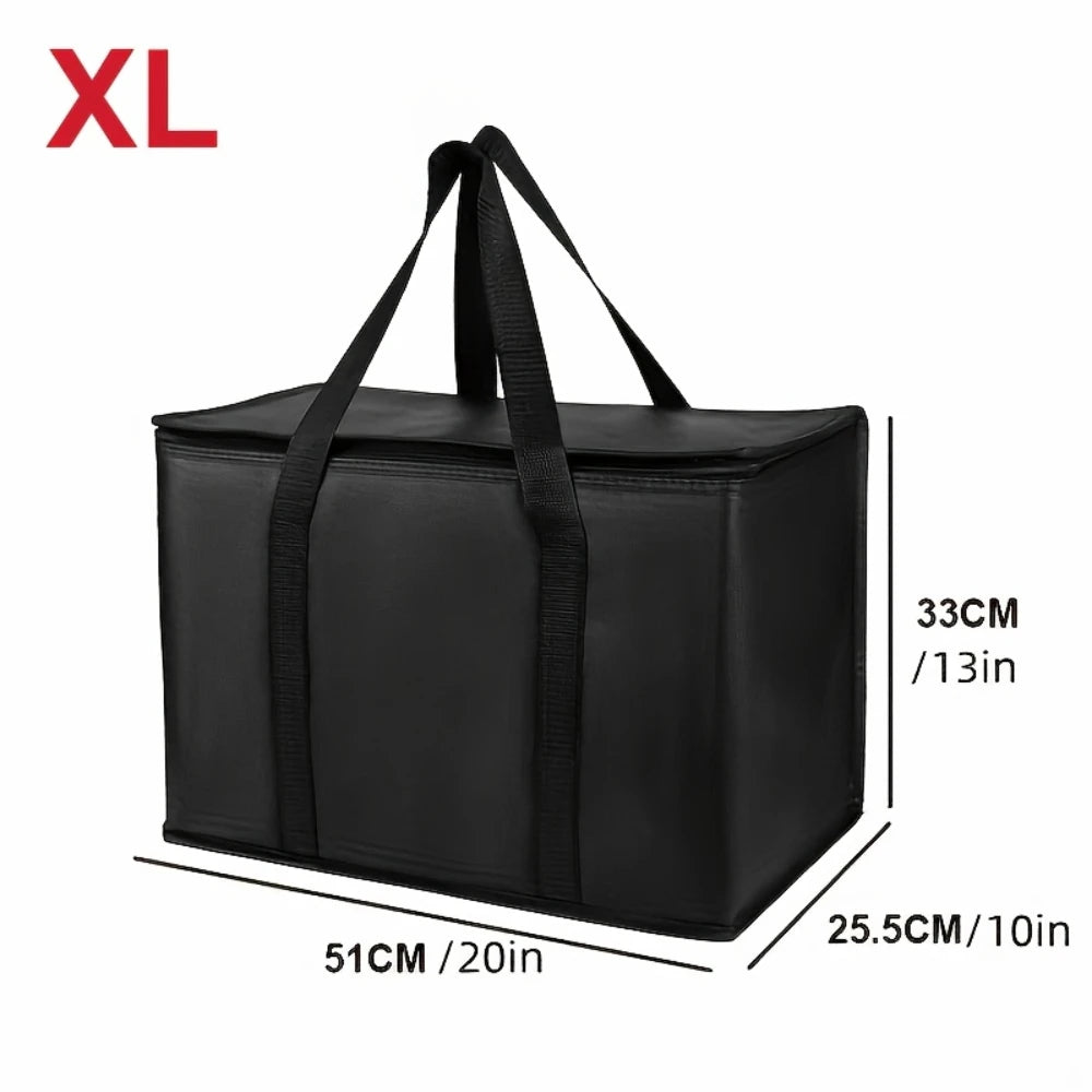 Large Insulated Cooler Bag | Hot & Cold Grocery Tote