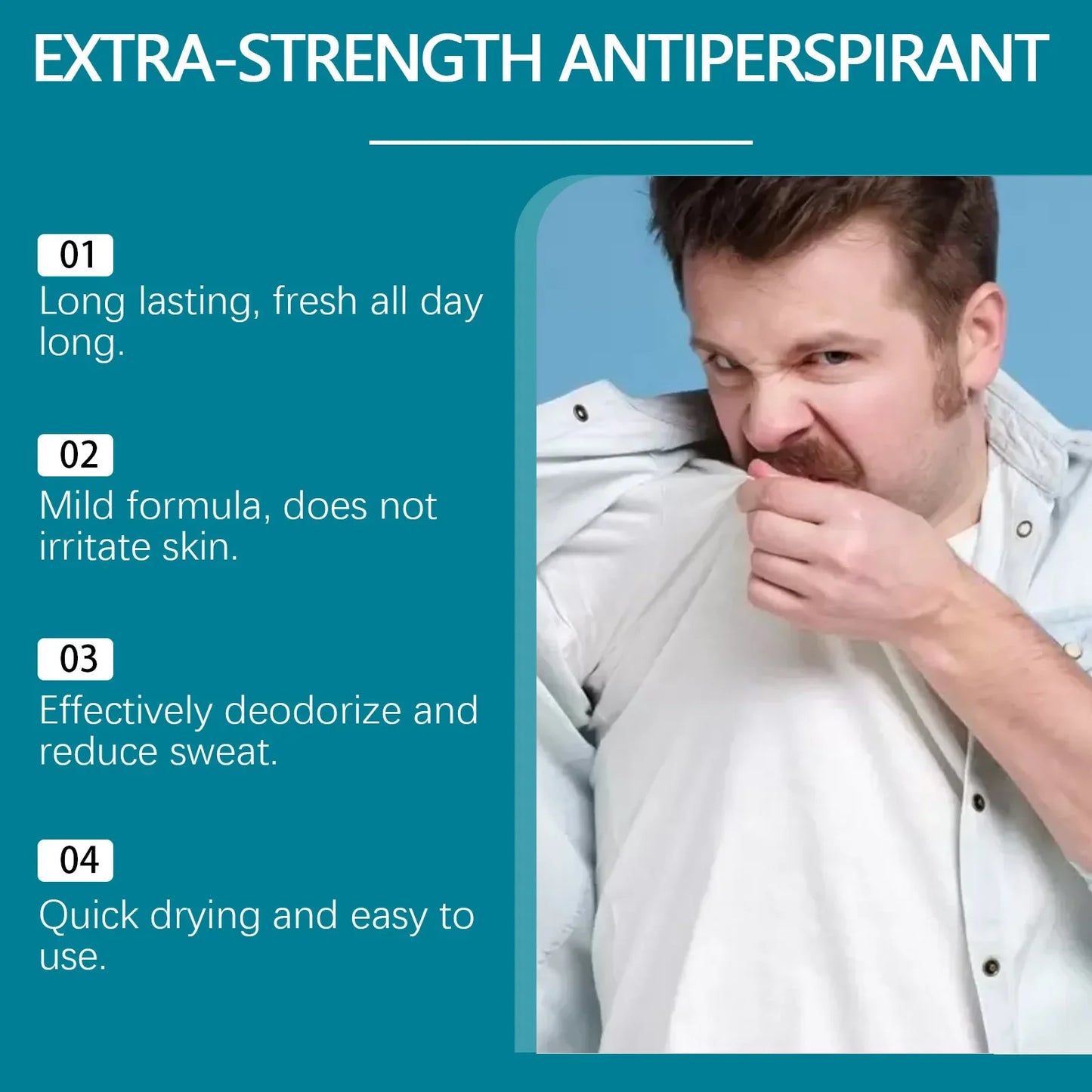 EELHOE Men's Deodorant Antiperspirant Stick – Vitamin E 70g