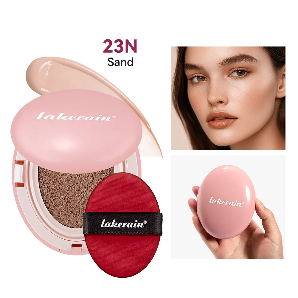 Korean Cushion Foundation – Full Coverage, Waterproof & SPF