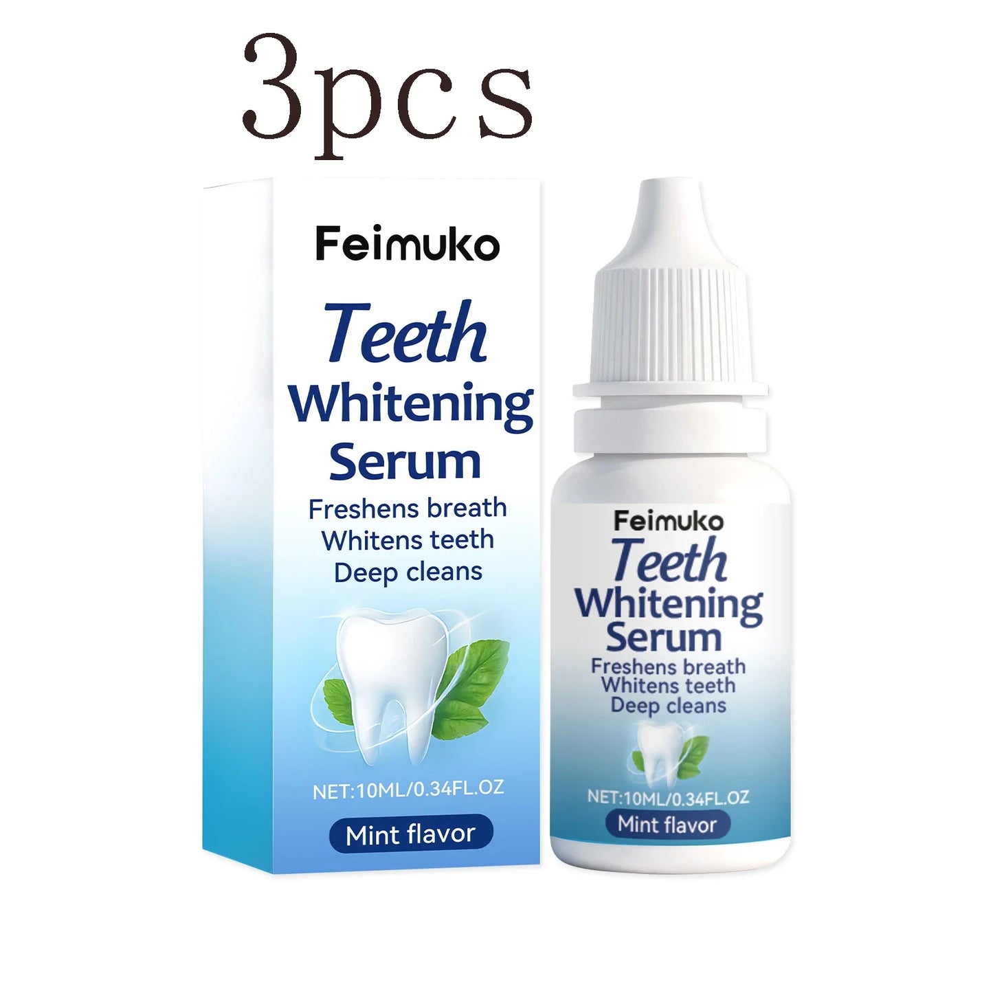 Mint Teeth Brightening Serum – Daily Stain & Odor Essence 10ml