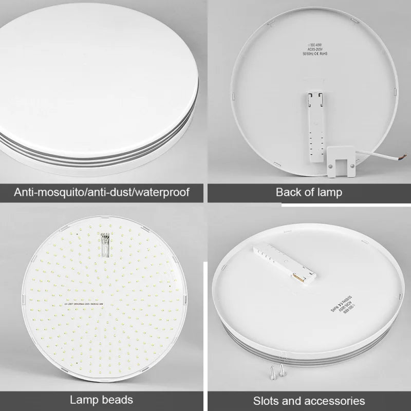 Modern LED Ceiling Light 18–48W 4320lm | 3000K–6000K