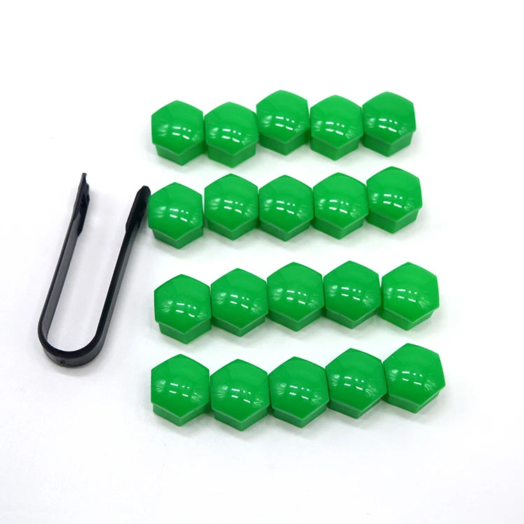 17/19/21mm Wheel Nut Caps – Rust-Proof Bolt Covers 20 Pack