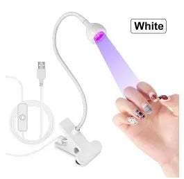 Nail Lamp Drying Device - A nail polish suitable for the quick curing process in nail art and foot care Peaceful Pleasures Health and Wellness Beige USB