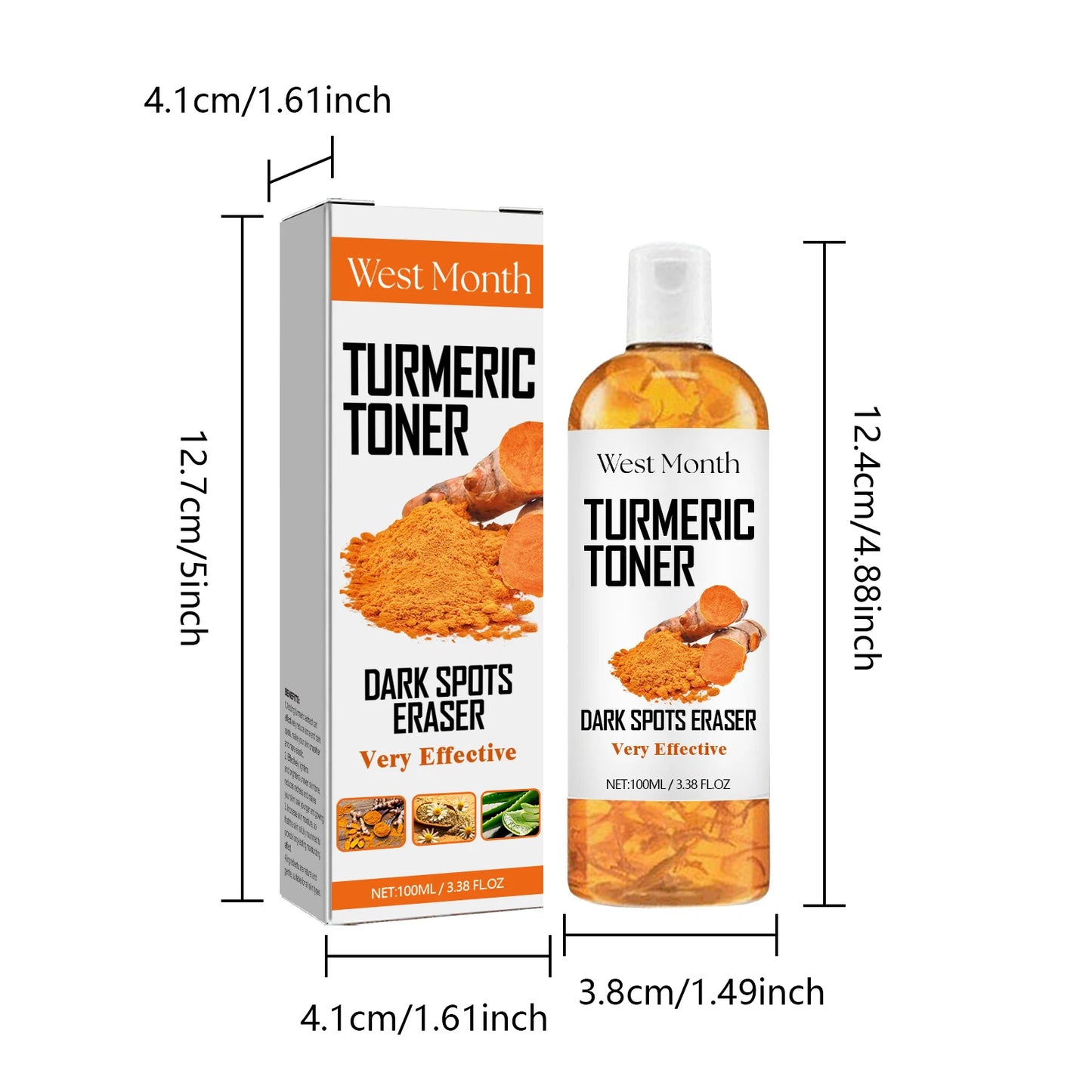 Turmeric Face Toner – Dark Spot Corrector & Brightening