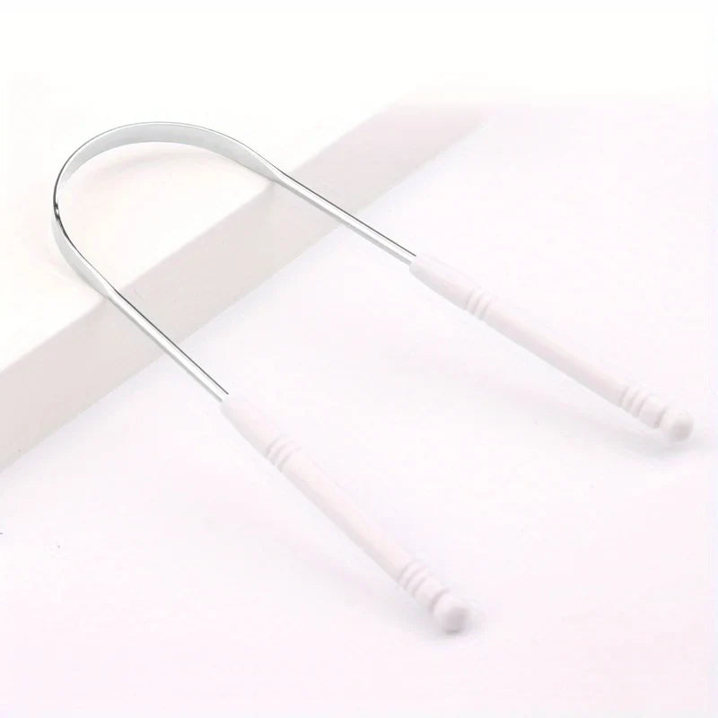 Stainless Steel Tongue Scraper & Cleaner | Daily Oral Care