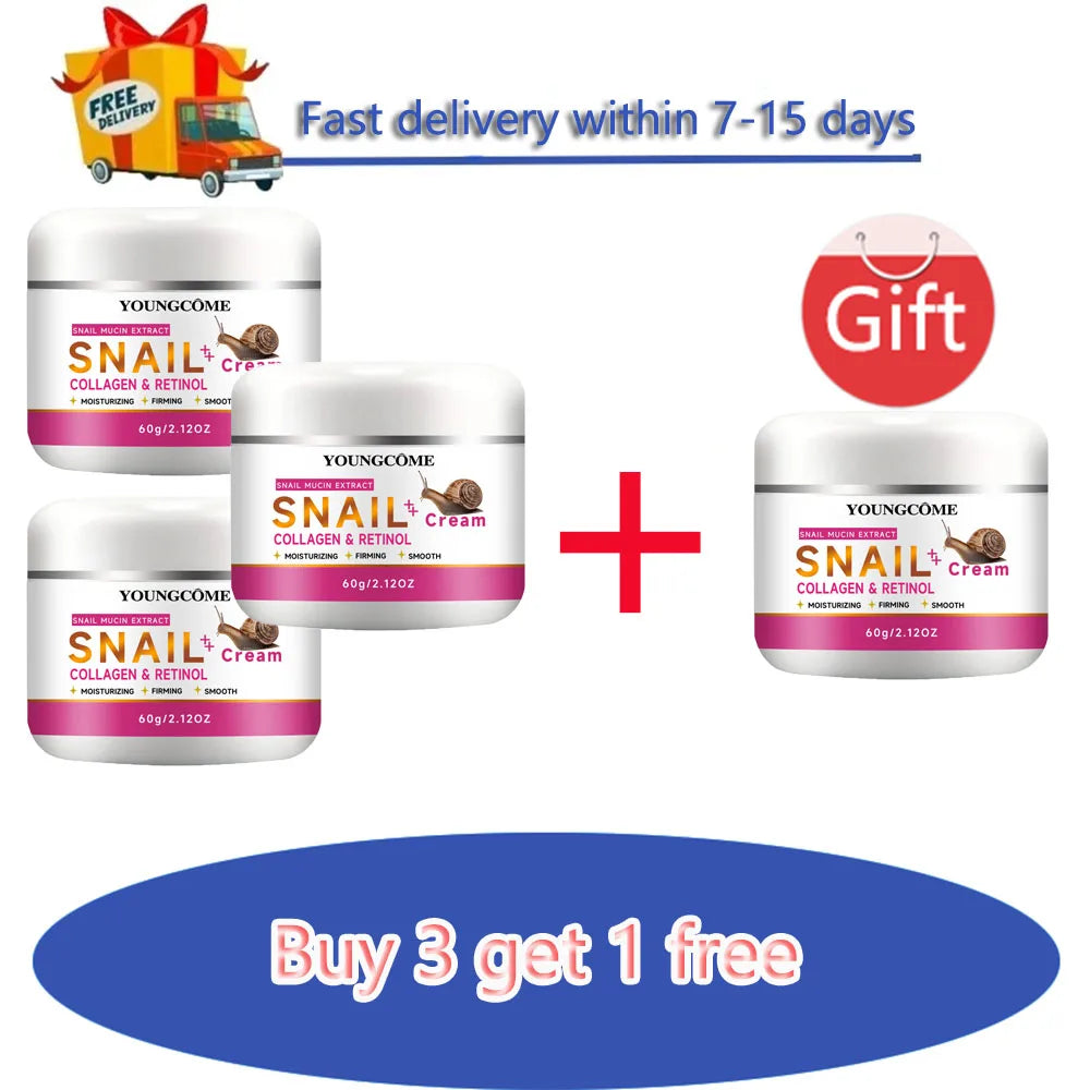 YOUNGCOME Snail Mucin Collagen Anti-Aging Day Cream 30/60g