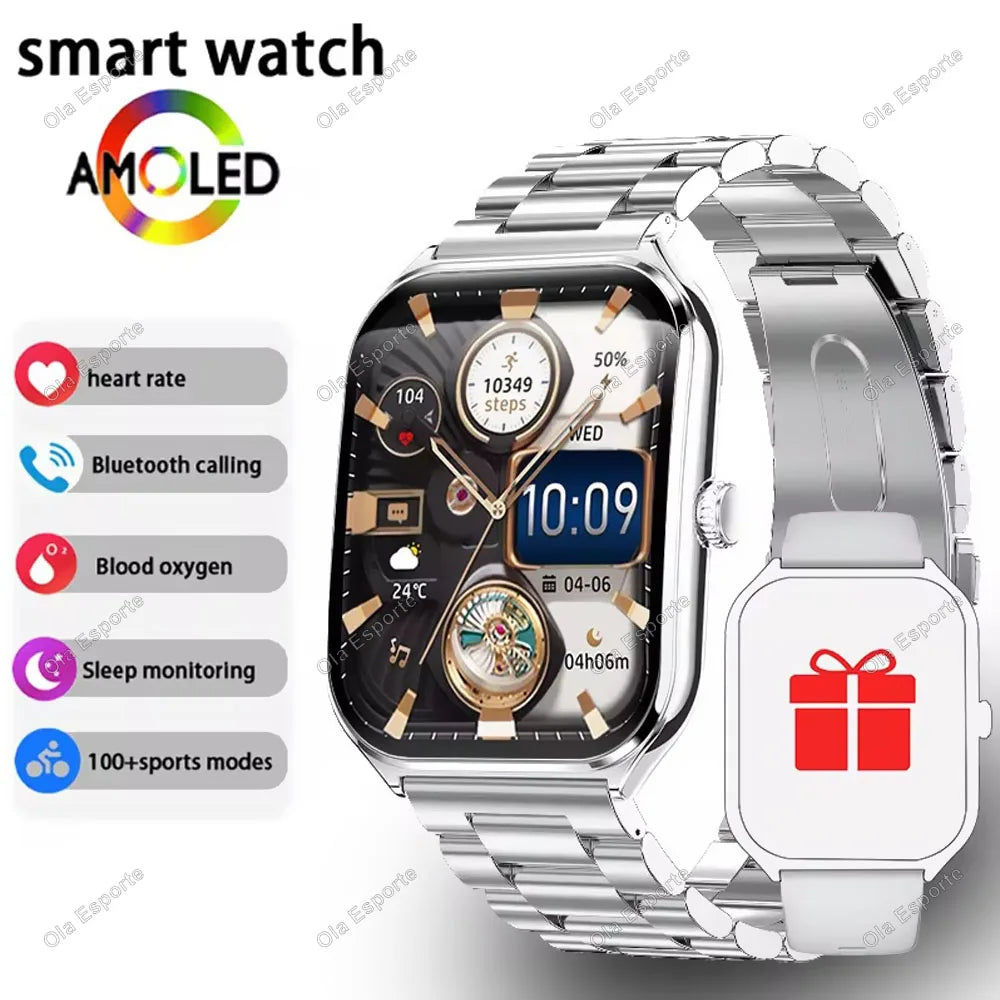 Ola Esporte 1.96" AMOLED Smartwatch | BT Calling & Fitness