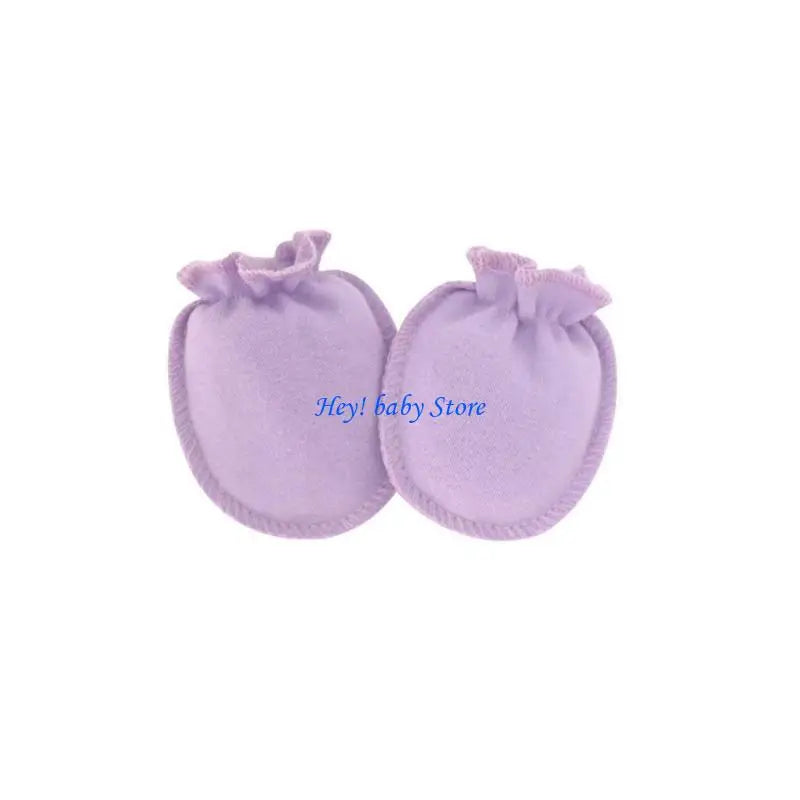Soft Cotton Baby Anti-Scratch Mittens | Newborn 0–12 Months