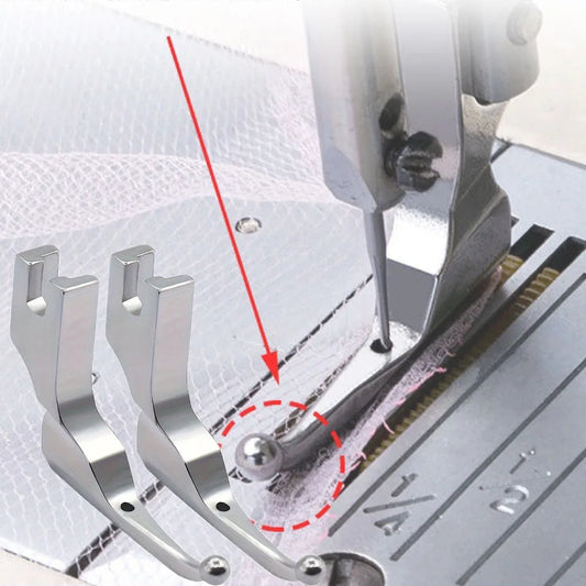 Industrial Steel Presser Foot | Cording Sewing Machine Part Sewing Machine Presser Foot Peaceful Pleasures Health and Wellness