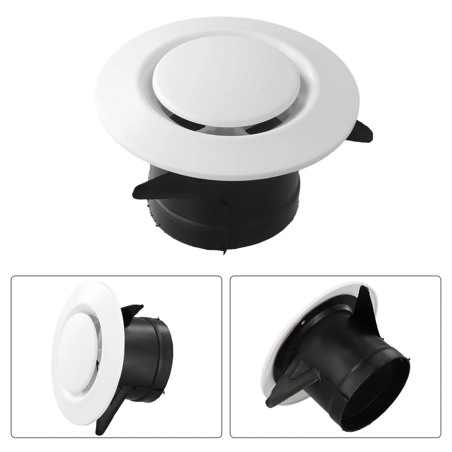 ABS Tuyere Ceiling Air Supply Mountable Vent Grille Cover Easy