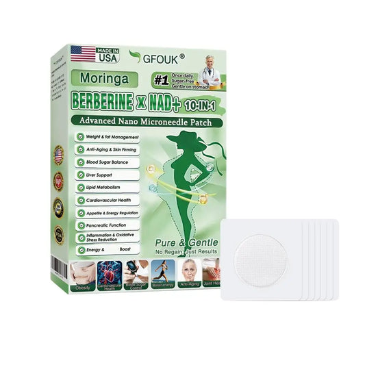 Nano Microneedle Skin Patch | Moringa Firming & Moisturizing 7pc Microneedle Skin Patch Peaceful Pleasures Health and Wellness 1pc