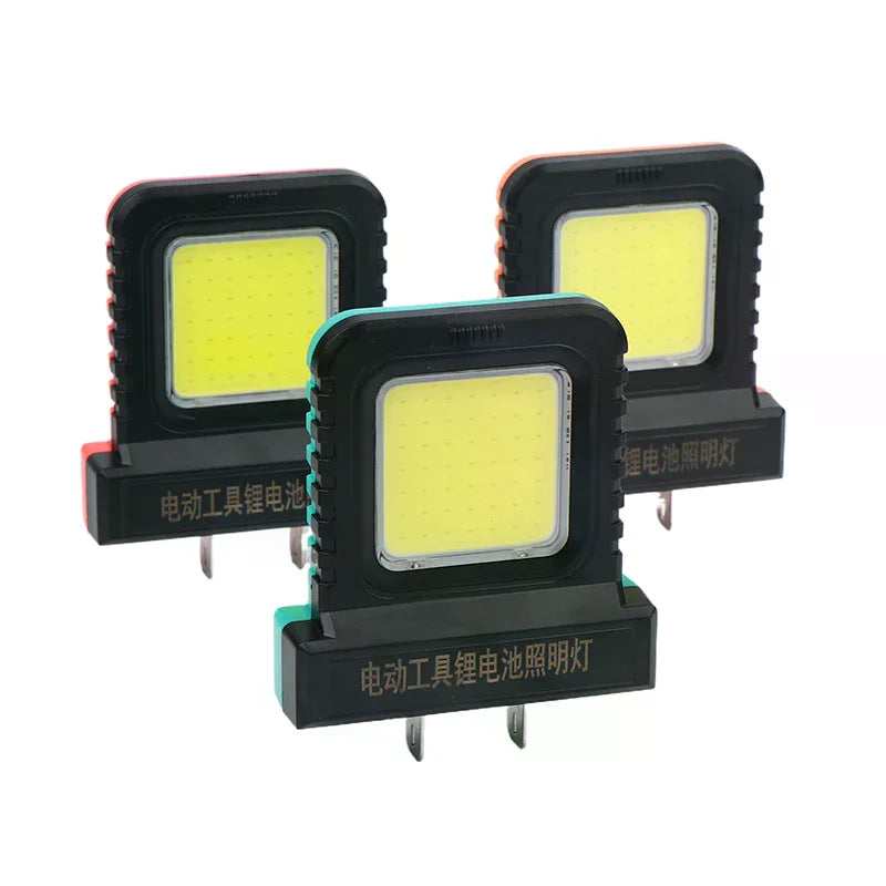 14W LED Work Light for 20V–21V Li-ion Tool Batteries