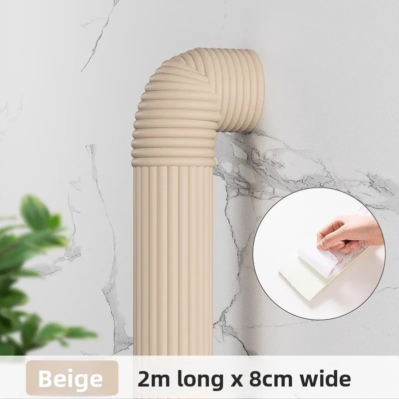 2M Decorative Pipe Cover Sleeve – Hide Indoor Utility Lines