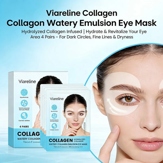 Collagen Eye Patches – Hydrate, Firm & Brighten Eye Contour Eye Patch Treatment Oasis Select