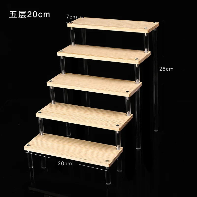Acrylic Display Riser Rack – Perfume, Makeup & Cupcake Stand