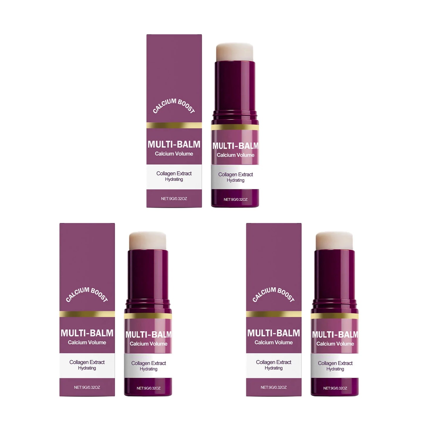 Calcium Collagen Multi Balm Stick – Face, Eyes, Neck & Lips