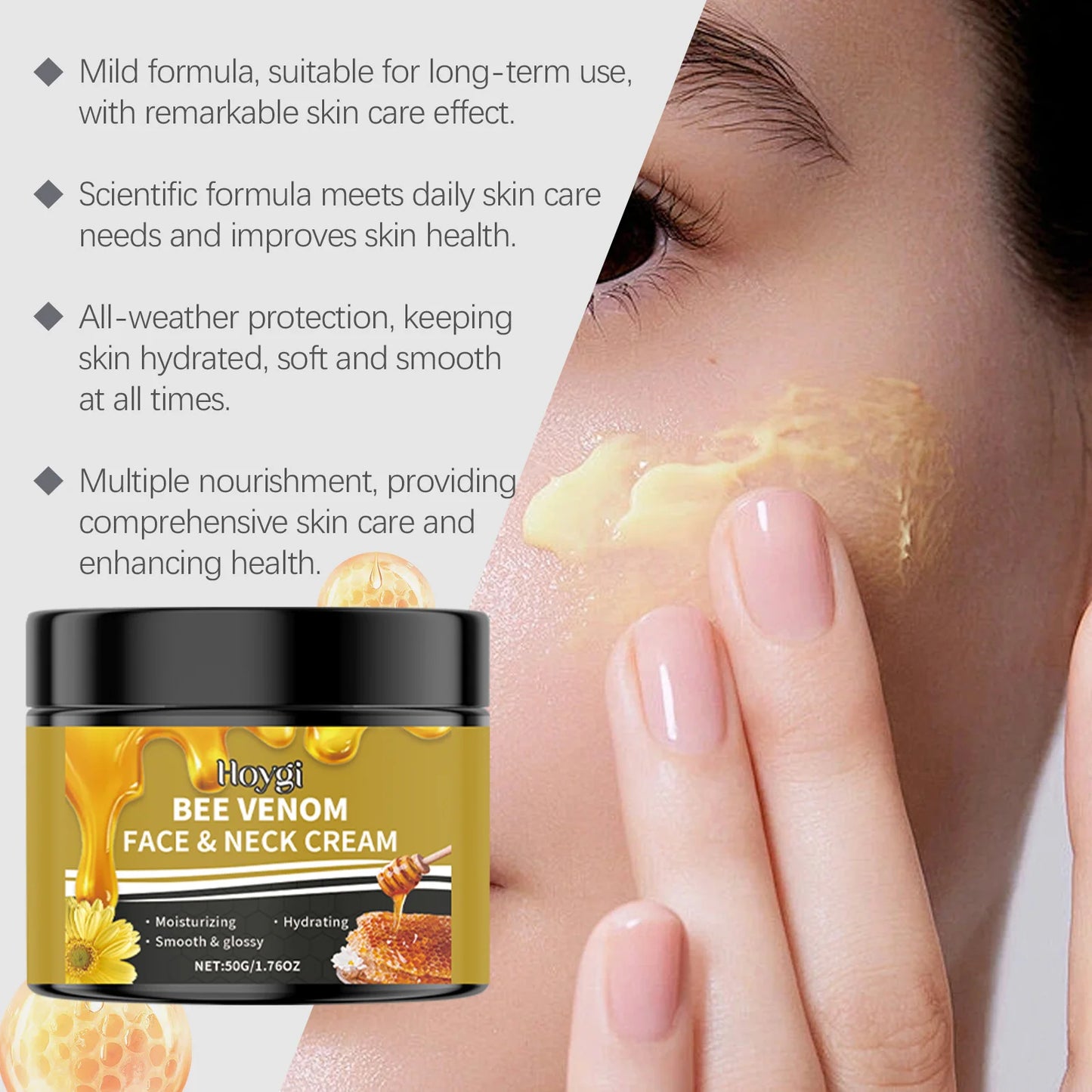 Bee Venom Face Cream – Firming, Lifting & Anti-Aging | Hoygi