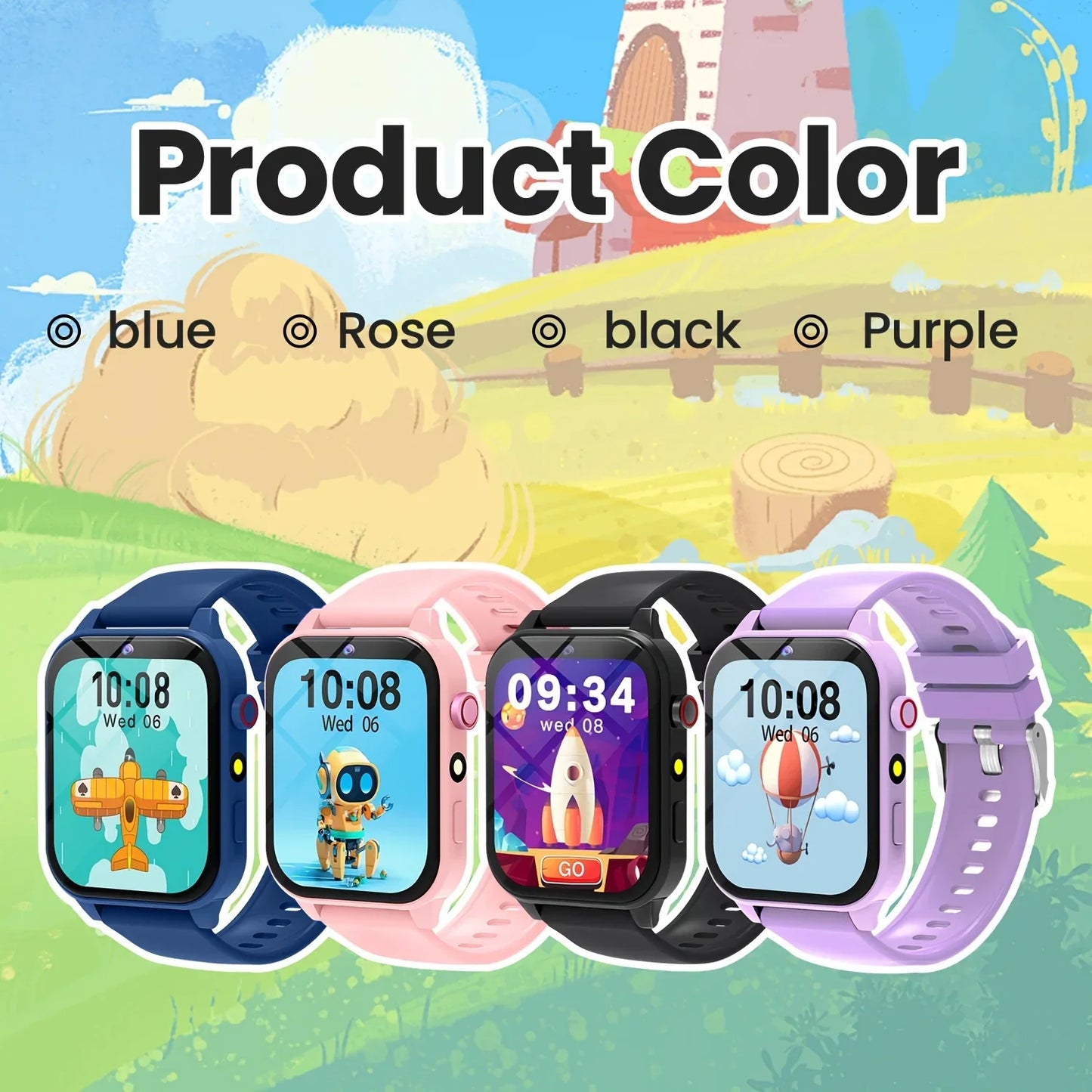 ERUN Kids Smart Watch – Educational Games & Pedometer Ages 3+