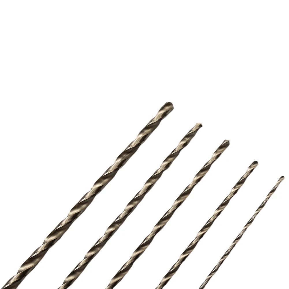 Extra Long HSS Drill Bits 2 3 5 4 Double Fluted Bit Metal Wood Deep