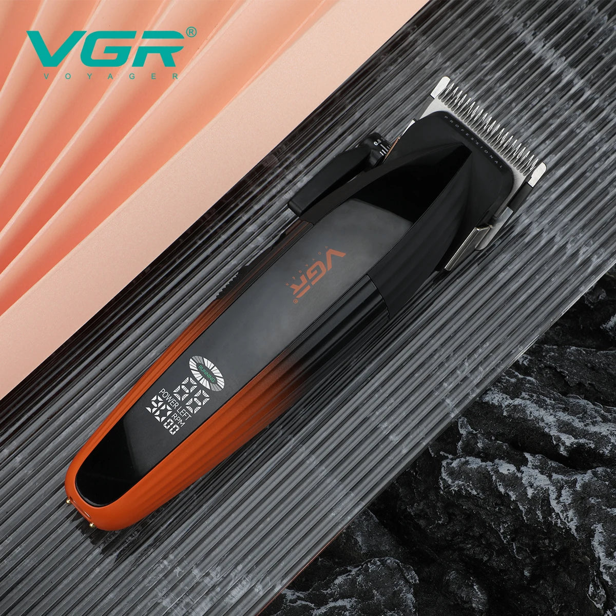 VGR V-889C Professional Hair Clipper & Body Trimmer Set