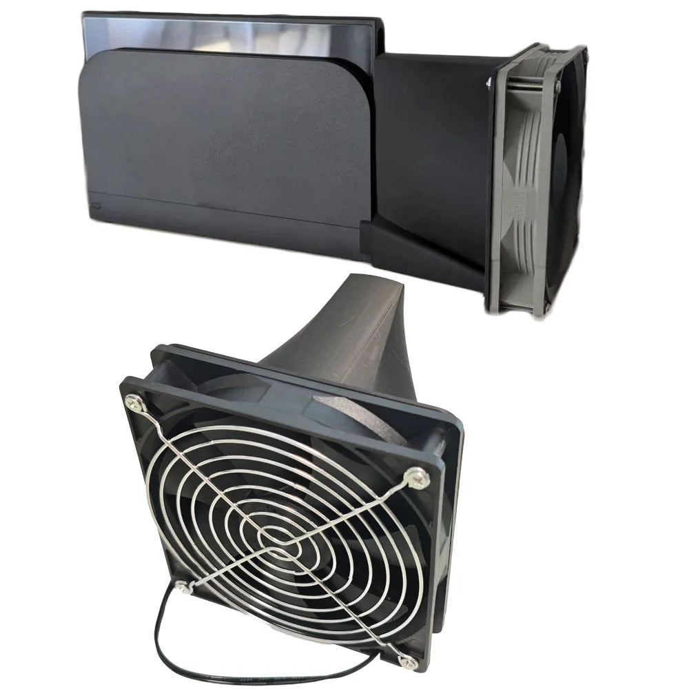Black 3D-Printed Cooling Fan For Switch 2 Game Console Radiator Heat Gaming Accessories Long-Lasting Performance Cooling Fan Peaceful Pleasures Health and Wellness