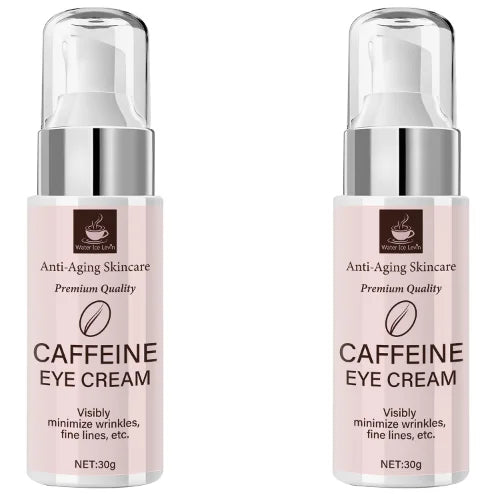 Caffeine Eye Cream with Niacinamide & Hyaluronic Acid | 30g Anti-Aging Eye Cream Peaceful Pleasures Health and Wellness Lavender 30g