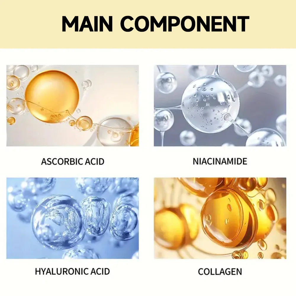 YOUNGCOME Collagen Serum with Vitamin B & Green Tea Extract - Hydrating Face Serum for Moisturizing & Even Skin Tone Peaceful Pleasures Health and Wellness