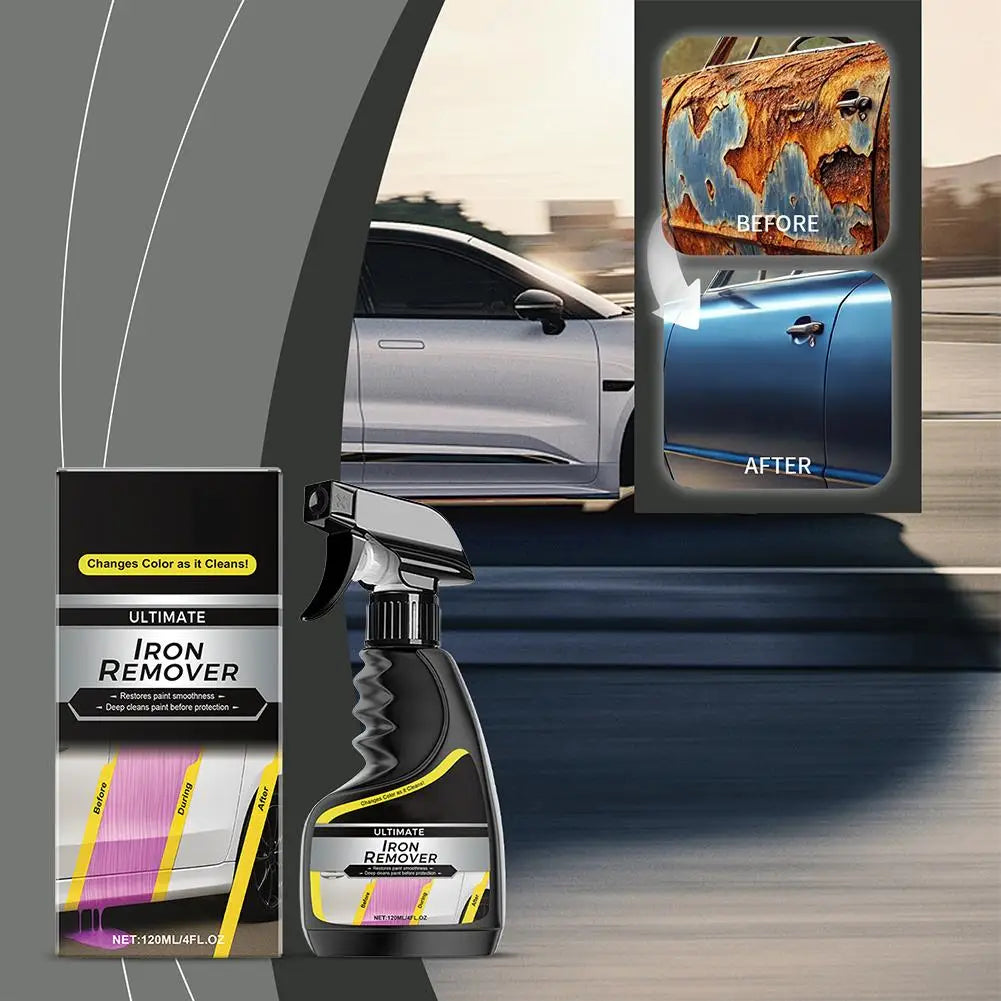 Car Rust Remover Spray – Wheel Hub, Exhaust Pipe & Metal 120ml