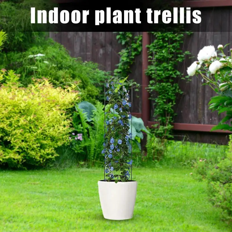 Metal Plant Trellis for Potted Plants – Vine Climbing Support Stake