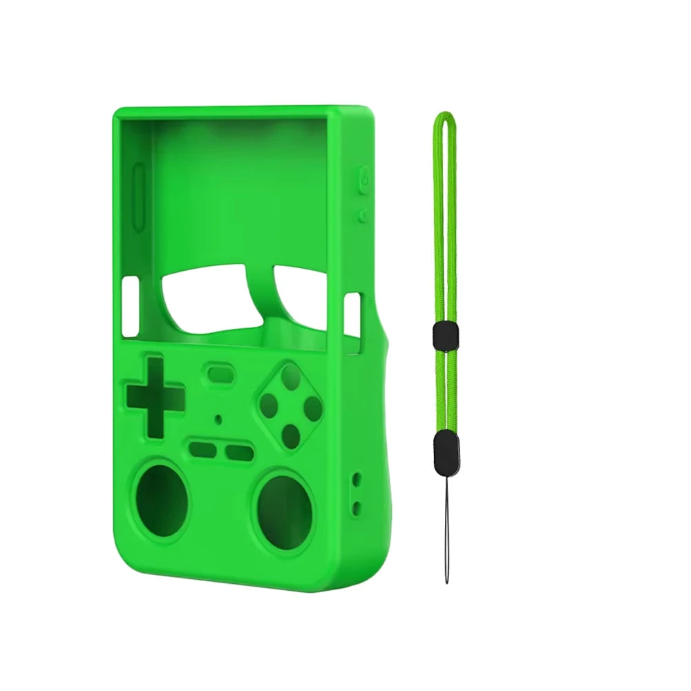 Soft Silicone Case For K36 Storage Bag Anti-Slip Anti-Scratch Anti-Shock Anti-Fall Protective Cover Game Accessories Peaceful Pleasures Health and Wellness green