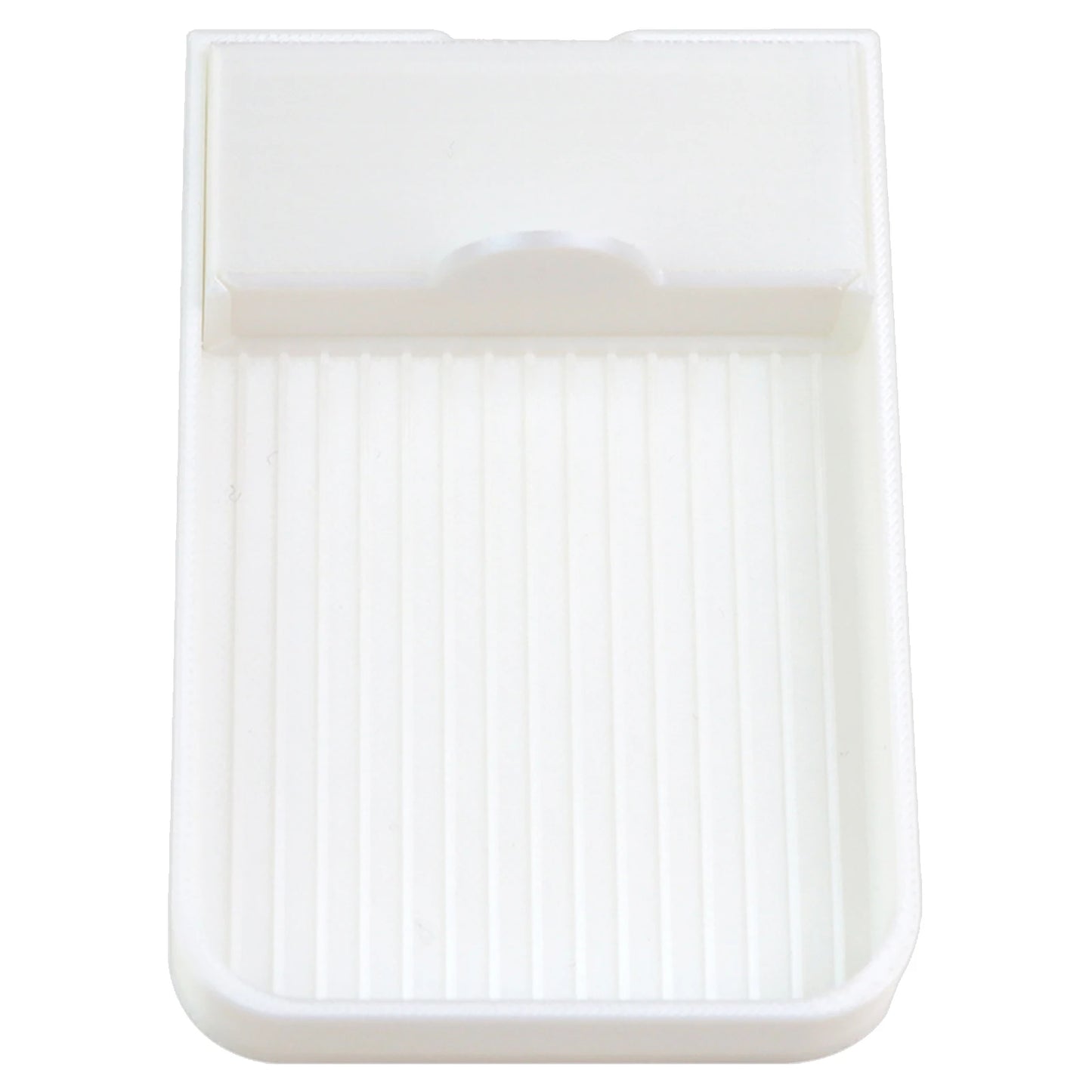 Diamond Painting Tray Organizer No Drill Spillage Diamond Painting Storage Container Tray Rhinestone Dot Tools for DIY Art Craft Peaceful Pleasures Health and Wellness White