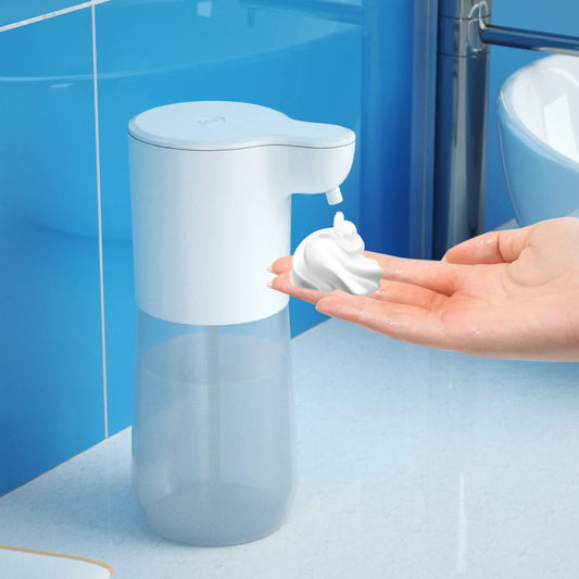 Automatic Induction Soap Dispenser for Household Use Contactless Foam Cleaning Smart Alcohol Spray Phone Washer Peaceful Pleasures Health and Wellness