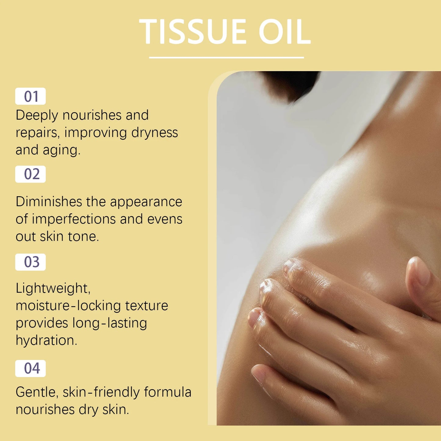 OceAura Honey Body Oil – Moisturizing, Brightening & Skin Repair