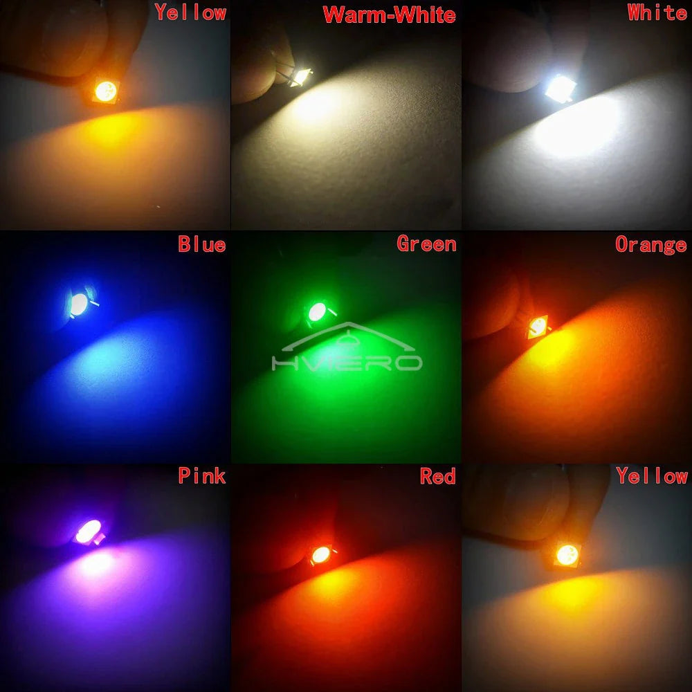 100Pcs 5050 SMD LED Chips – RGB, White & Multi-Color DIY LEDs