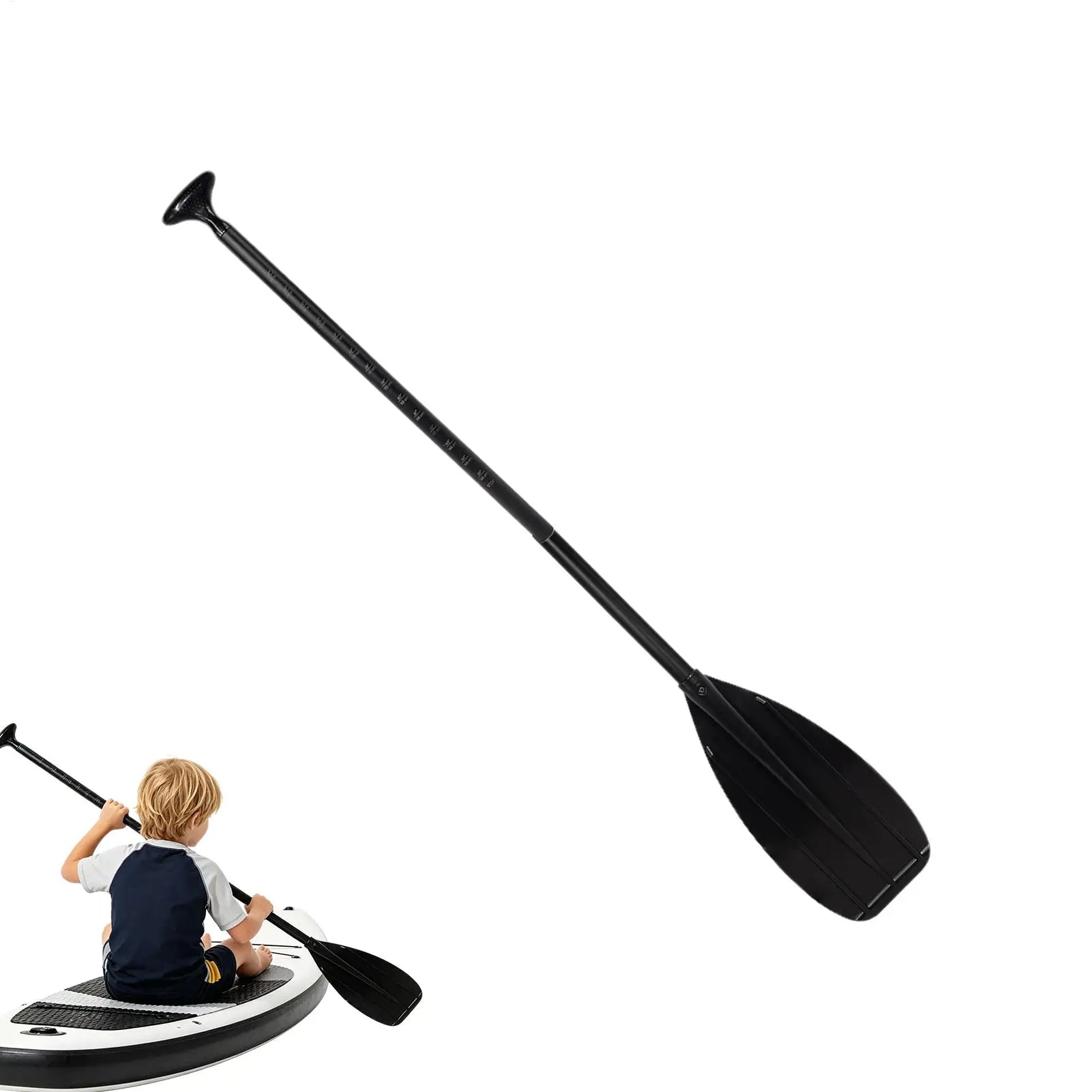 2-Section Carbon Fiber Kayak Paddle | Lightweight Double-Blade Kayak Paddle Peaceful Pleasures Health and Wellness