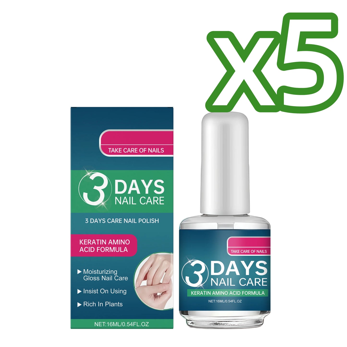 Tea Tree Cuticle Oil Nourish Nail Cuticle Repair Dry Cracked Strengthen Nails Improve Brittle Daily Protect Nail Nutrition Oil Peaceful Pleasures Health and Wellness 16ml Boxed X 5PCS