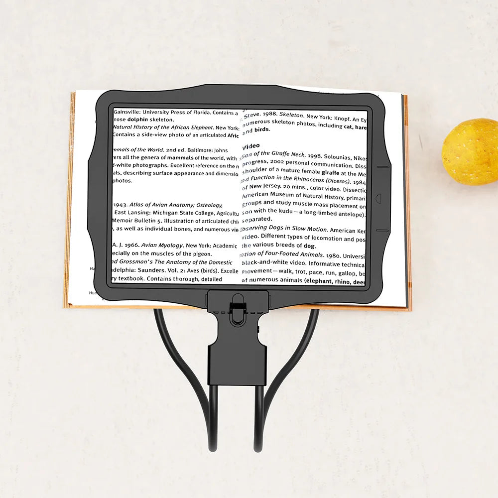 Hanging Neck Magnifying Glass Charging 50Led Horizontal and Vertical Switching Large Screen Reading Peaceful Pleasures Health and Wellness