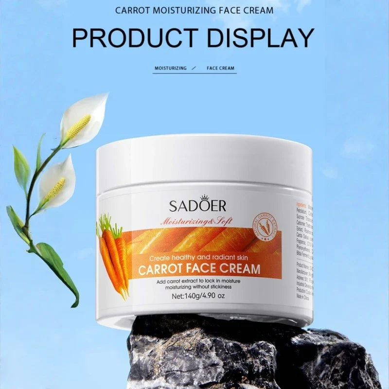SADOER Carrot Moisturizing Cream with Niacinamide 140g