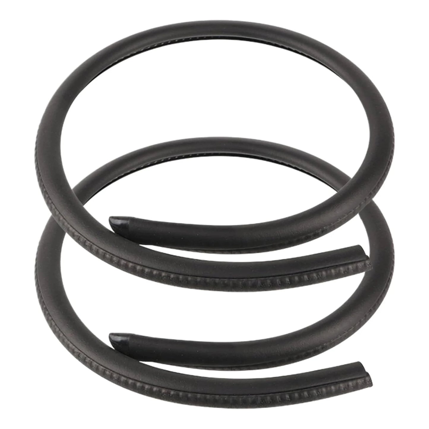 Draft Excluder Weather Strip Car Door Edge Rubber Weatherstrip Sealing Strips Noiseproof Windproof Protection For Auto Door Peaceful Pleasures Health and Wellness 2pcs