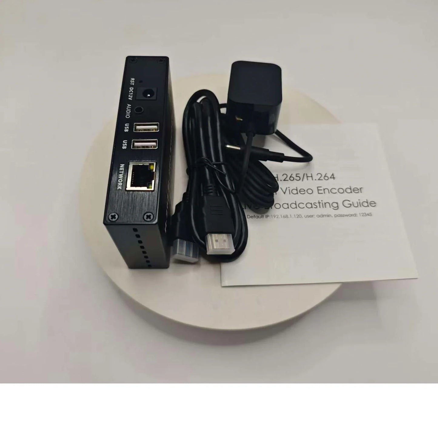 4K H.265/H.264 HDMI IP Encoder Decoder – Live Streaming