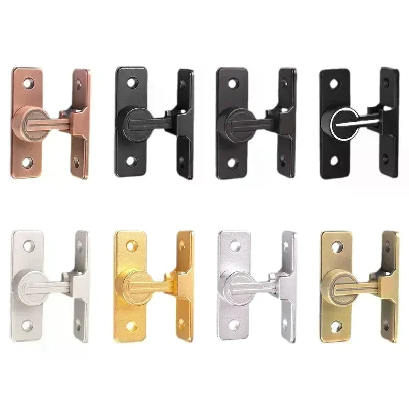 Zinc Alloy 90° Sliding Door Latch | Luminous Barn Gate Bolt