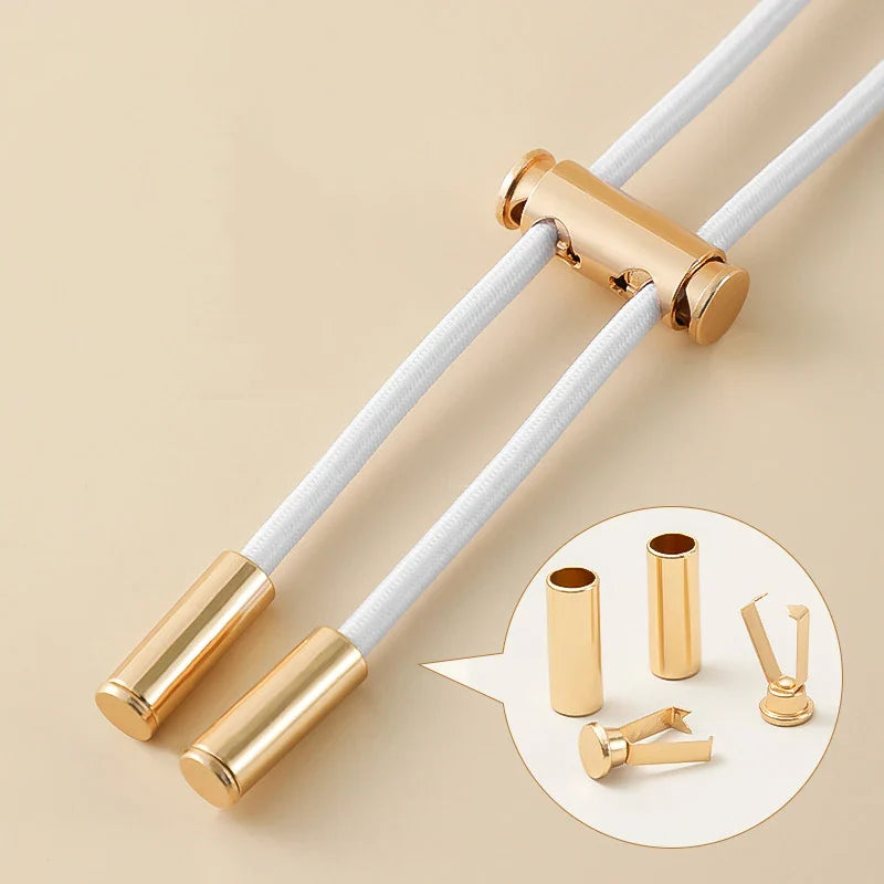 2M Elastic Drawstring Band Kit with Cord Lock & Threading Tool
