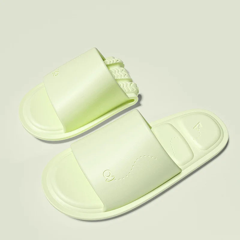 Portable Folding Slippers Lightweight Nonslip Flip-Flops Men Women