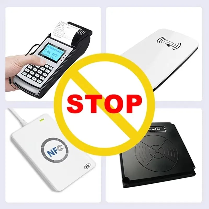 RFID Blocking Card Sleeves – Signal Shielding Covers 10pcs