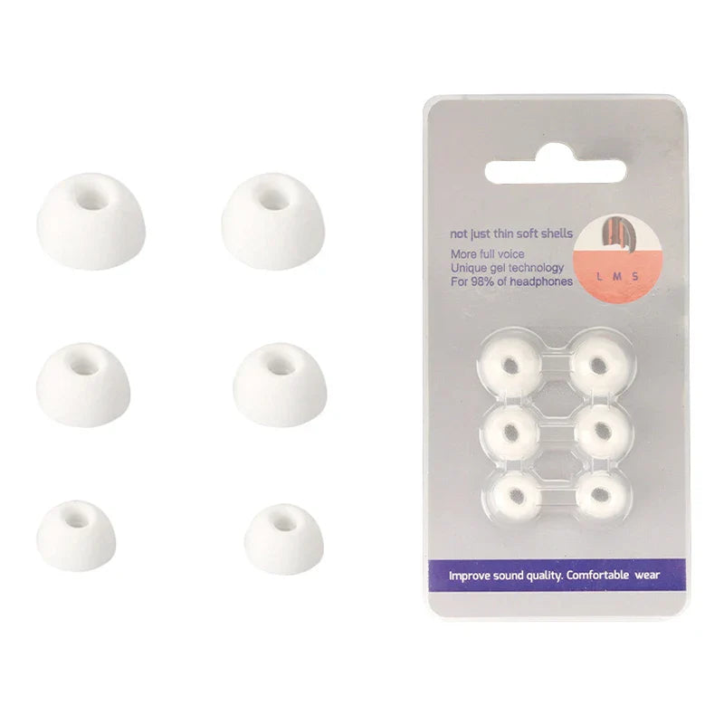 Silicone Ear Tips for Soundcore Liberty 4 NC, Life P2 P3 A20i