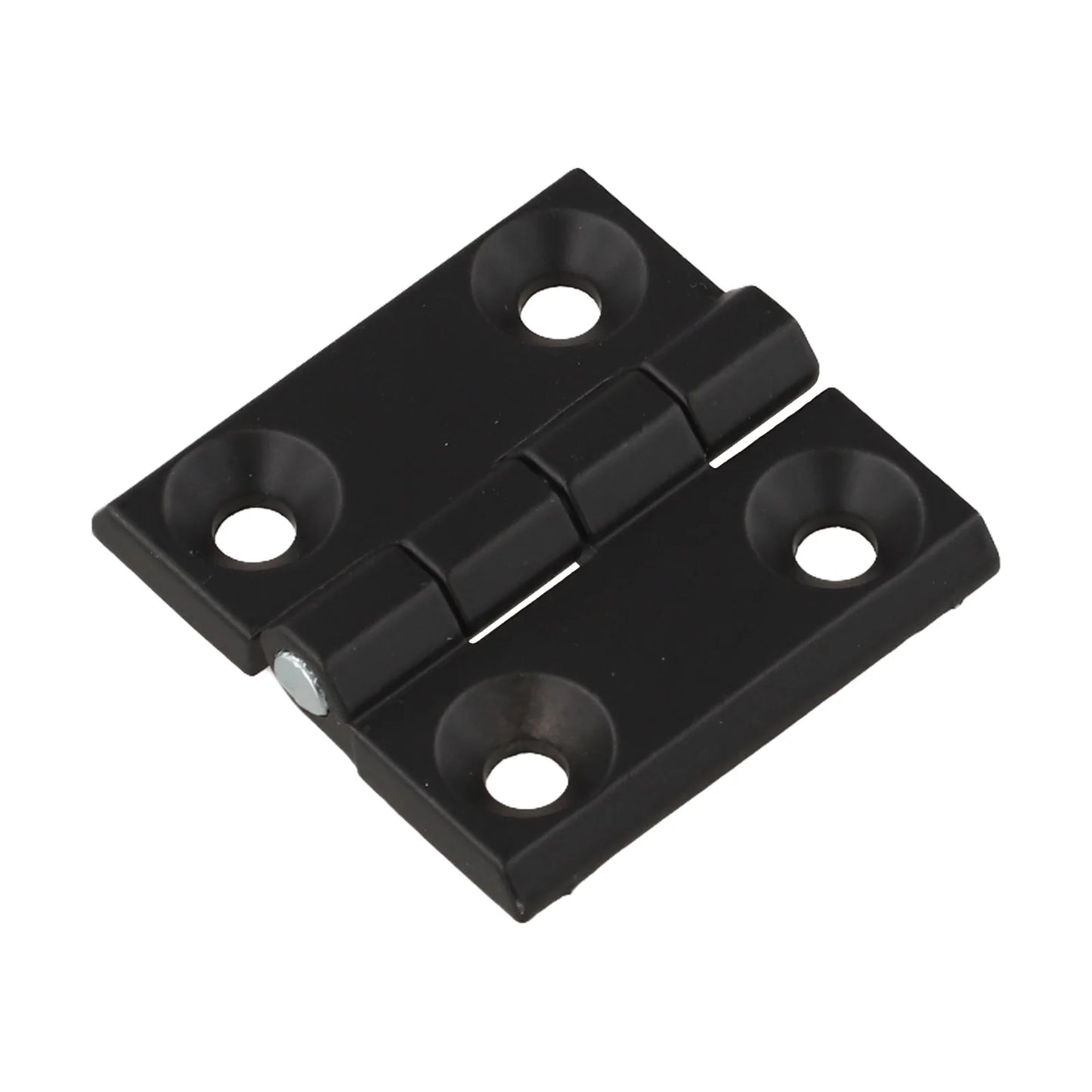 1 Butt Hinge Door Metal Black Cabinet Hardware Aluminium Box Backflap
