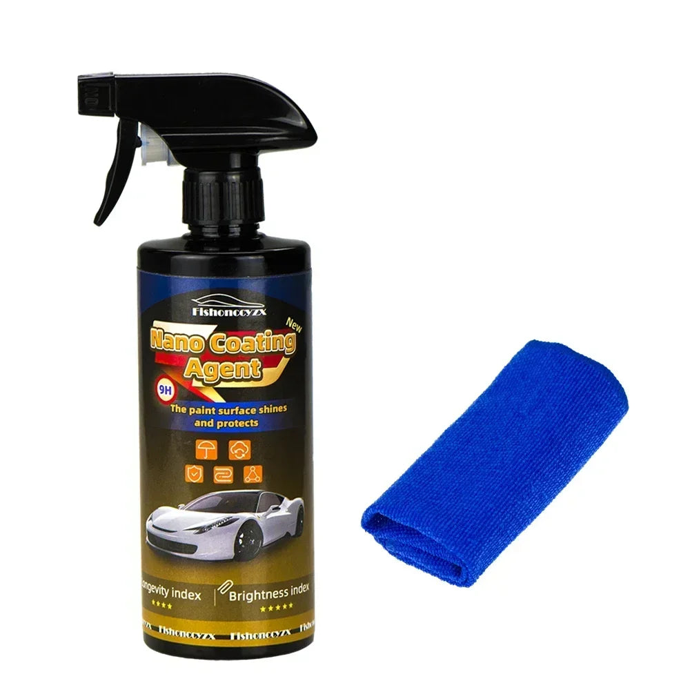 1500ML Ceramic Car Coating 9H Nano Liquid Glass Plated Crystal Hydrophobic Waterproof Polishing Paint Hardness Car Polish Wax Peaceful Pleasures Health and Wellness 500ml