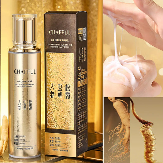 8.79FL.OZ Ginseng, Cordyceps,Truffles Face Emulsion Hydrating Smoothing Moisturizer for Glow Skin Anti-aging,Skin Barrier Repair Peaceful Pleasures Health and Wellness